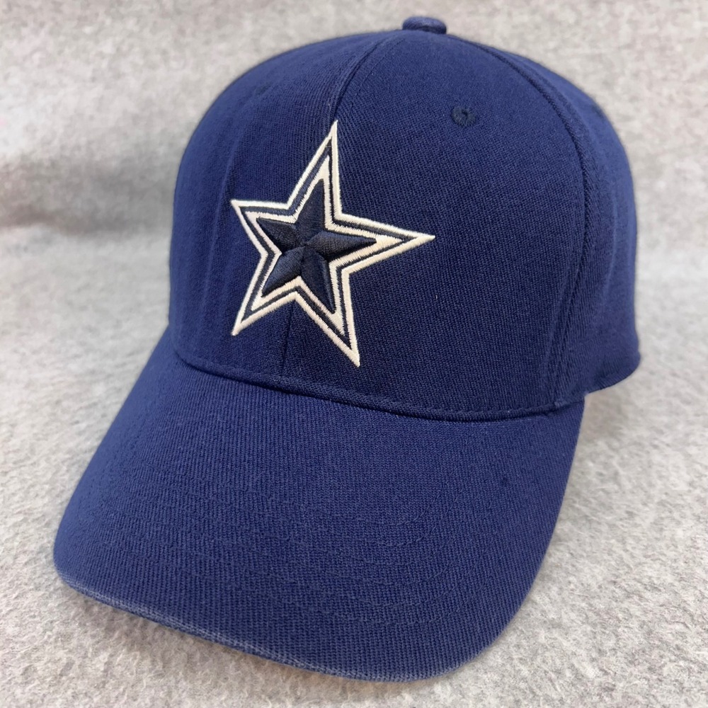 Dallas Cowboys Star Logo Mens Navy Authentic NFL Fitted Hat OSFM